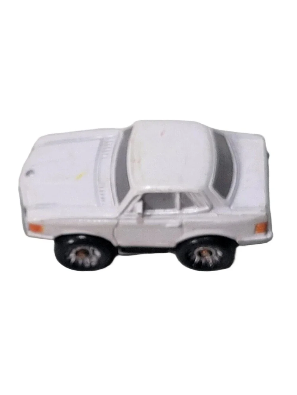 Vintage Micro Machines Mercedes Benz 450 SLC White Sun Changers Car Galoob 1989